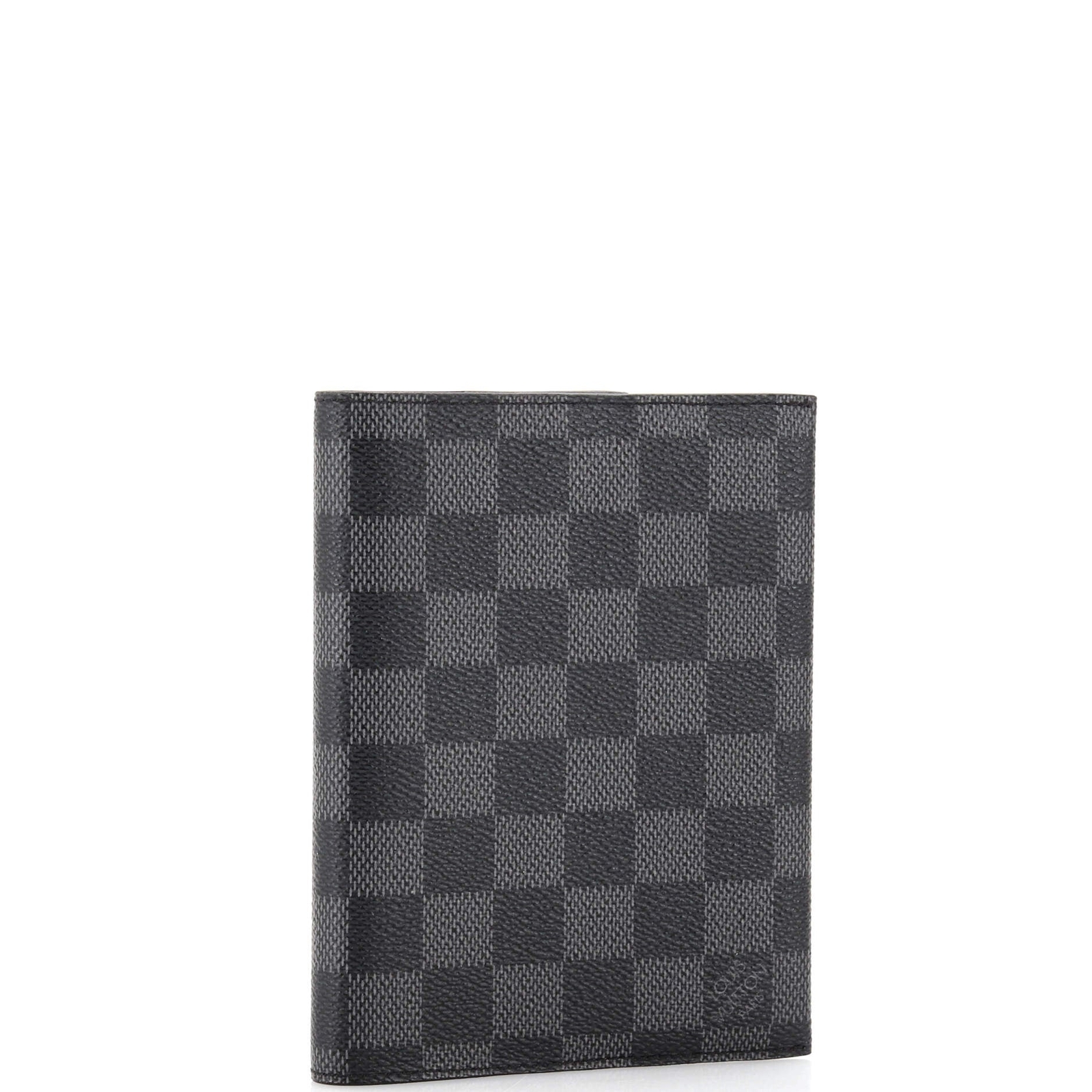 Medium Ring Agenda Cover Damier Graphite Canvas - Books and Stationery