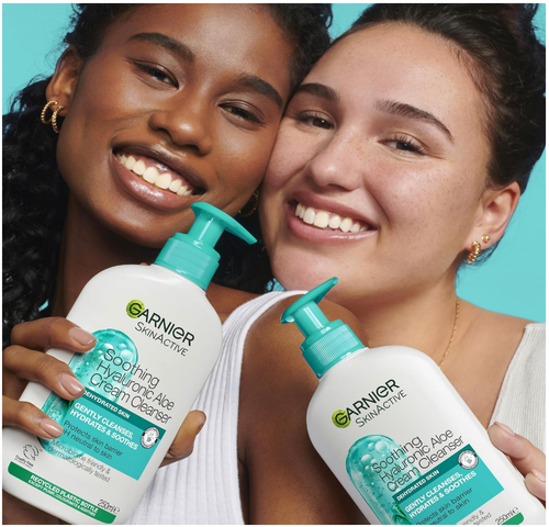 GARNIER SOOTHING HYALURONIC CREAM CLEANSER 250ML - Picture 6 of 6
