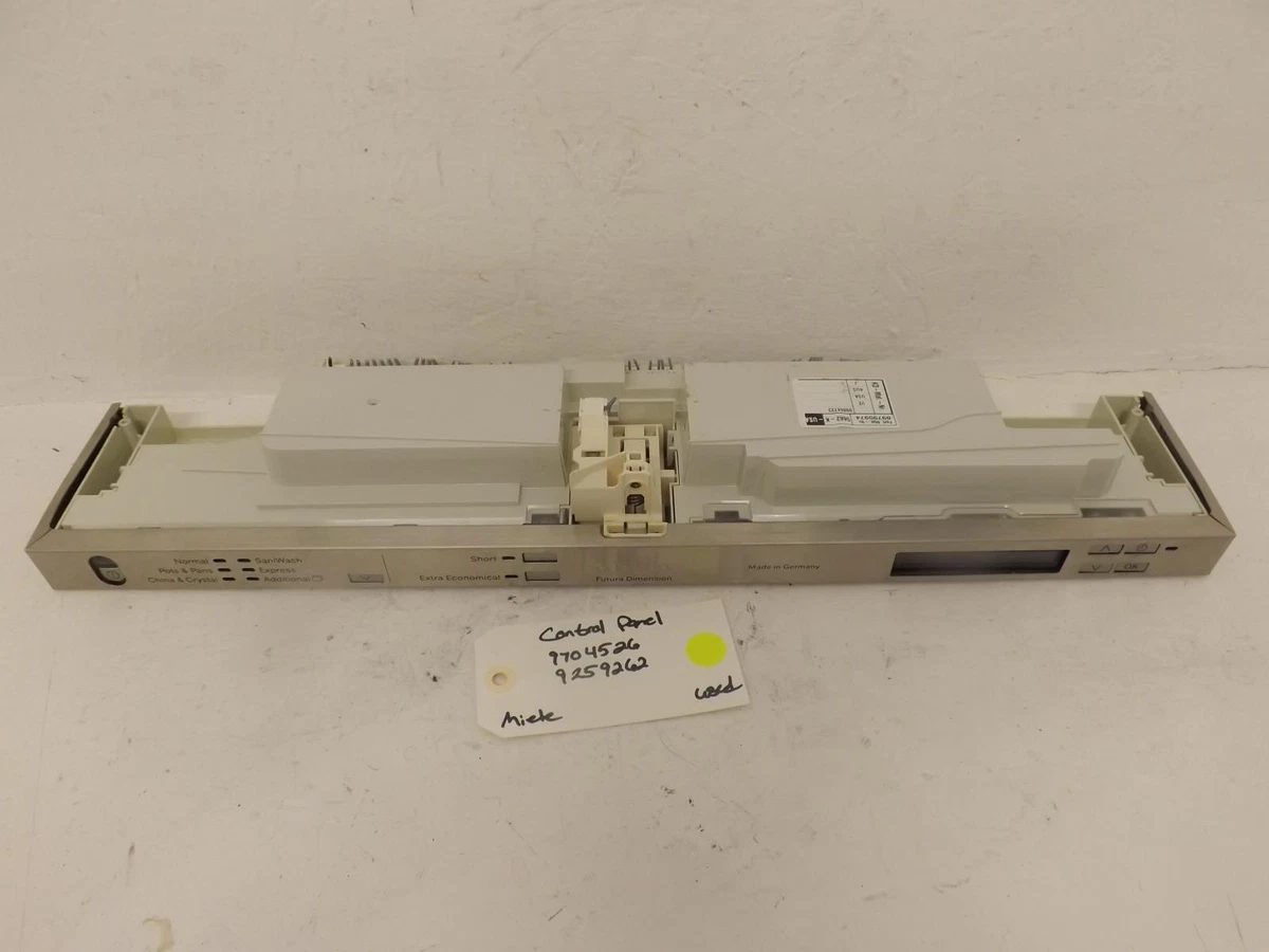 Miele Dishwasher 9704526 9259262 Control Panel Used | eBay