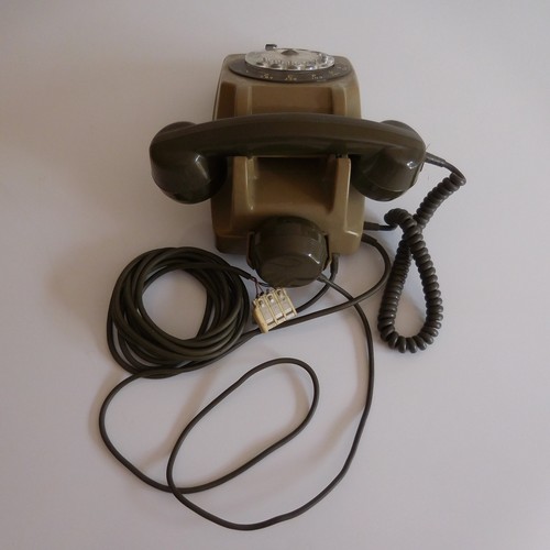 Téléphone à cadran bakélite PTT 1986 art déco design XXe PN France - Imagen 5 de 12