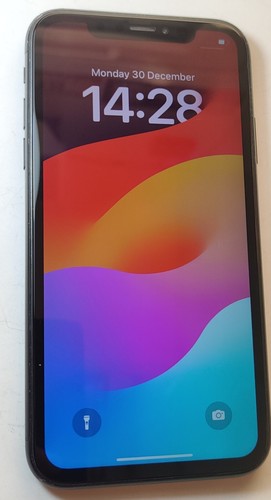 Apple iPhone XR A2105 64GB Black Unlocked 79%BH Working Well #363F - 第 1/9 張圖片
