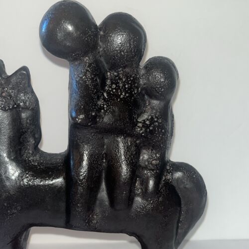 "Vintage Mid-Century Modern SIGNIERTE KERAMIK Skulptur Pferd KOTY KRISTIAN 9""X10,5"" - Bild 2 von 16