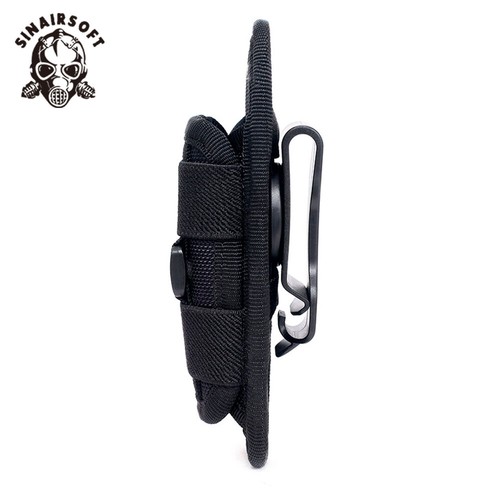 Tactical Flashlight Pouch Holster Belt Carry Case Holder with 360 Degrees Rotat - Picture 5 of 7
