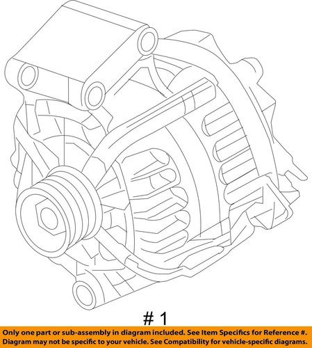 Alternador Ford Fiesta 2011-19 (1,6 L/no turbo) - Imagen 4 de 14