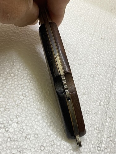 vtg rostfrei folding pocket knife wood handle Unique Handle & Blade - Picture 6 of 9
