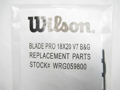 BUMPERGUARD / GROMMET SET: WILSON BLADE PRO V7 / PRO STOCK H22