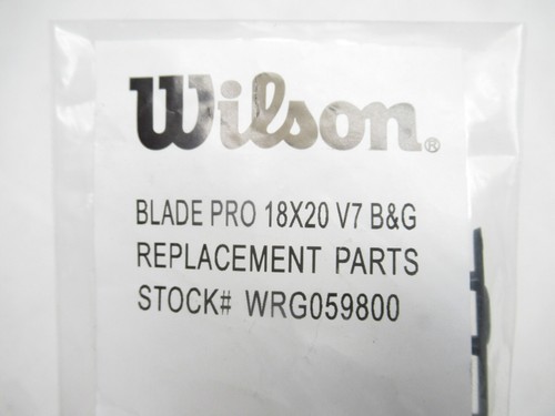 BUMPERGUARD / GROMMET SET: WILSON BLADE PRO V7 / PRO STOCK H22 (18X20) WRG059800 - Picture 2 of 5