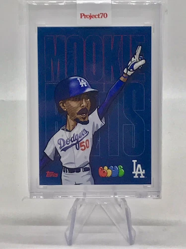 Topps Project 70 Card 412 - Mookie Betts - Artwork by Blue the Great🔥🔥🔥