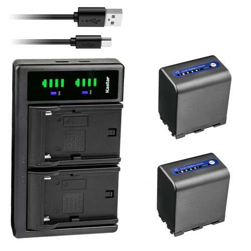 Kastar Battery LTD2 USB Charger for Sony NP-QM91D & Cyber-shot DSC-F828 DSC-R1 - Picture 9 of 11