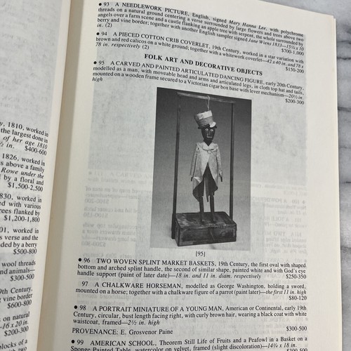 Christie's EAST - Amerikanische Möbel, Gemälde, Deko 1988 Auktionskatalog - Bild 7 von 9