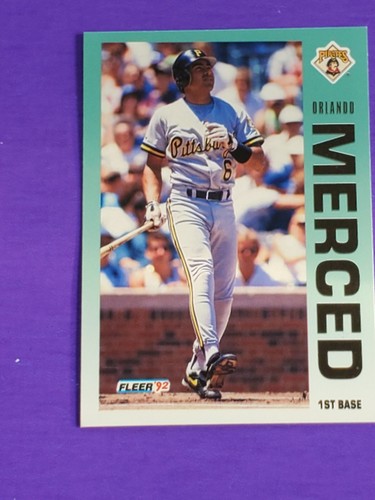 1992 FLEER BASEBALL TRADING CARDS 361-720 YOU PICK 50% OFF 2+ FREE SHIPPING - Picture 240 of 409