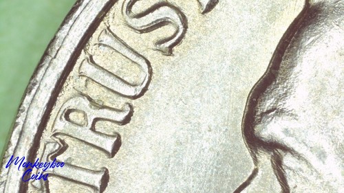1960 D Jefferson Nickel- Heavy Flow Lines & Die Crack - Rare Error Coin - Picture 15 of 24
