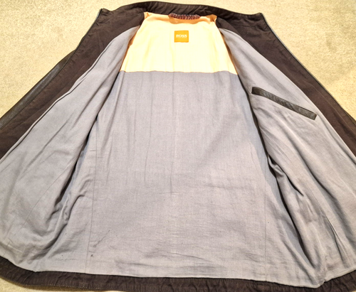 Chaqueta de cuero Hugo Boss para hombre - Imagen 10 de 14