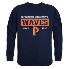 Pepperdine University Waves PU Established Crewneck Sweatshirt Sweater