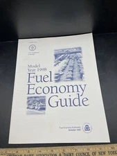 NOS U.S. Department Of Energy 1998 Fuel Economy Guide F8C