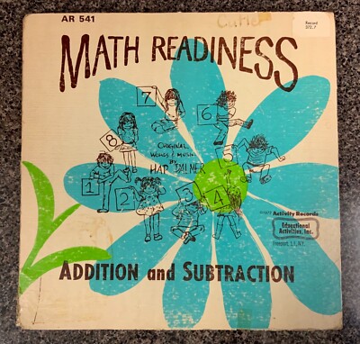 Math Readiness Addition and Subtraction AR 541 12'' Vinyl 33 RPM LP 1972 