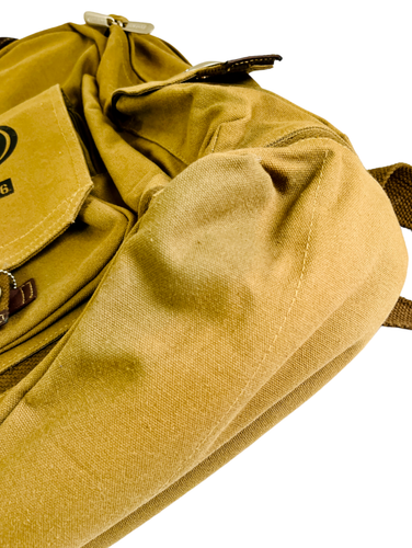 San Francisco 49ers Canvas Backapck NFL Bag Little Earth Prospect Green NWT READ - Picture 7 of 21