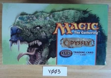 1x  EMPTY BOX: Odyssey: Tournament Pack Box: V003 Heavily Used Rarities - Magic: