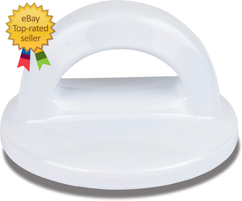Universal Pot Lid White Knob Compatible with Crockpot Lids Pan Lid Replacement - Picture 7 of 12