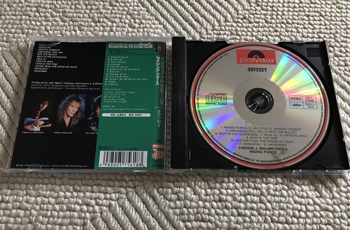 YNGWIE MALMSTEEN / ODYSSEY , JAPAN CD + OBI + Poster ( Joe Lynn Turner) - Bild 3 von 4