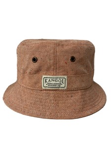 orange kangol bucket hat