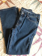 GIRLS ROUTE 66 BLUE JEANS RT 66 BOOTCUT ADJUSTABLE WAIST PANTS NWT 10P