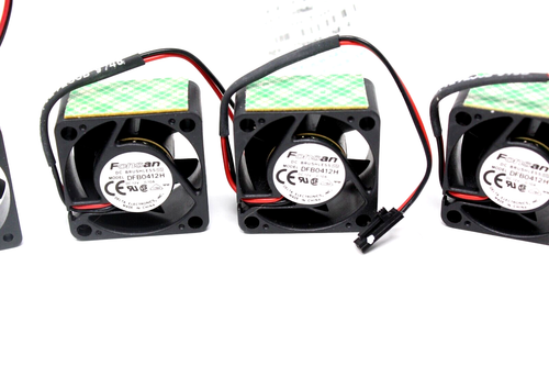 Lot -4 pc.3-FONSAN DFB0412H DC Brushless, 1-SCYTHE SY124010L 12V Cooling Fans - Picture 4 of 5