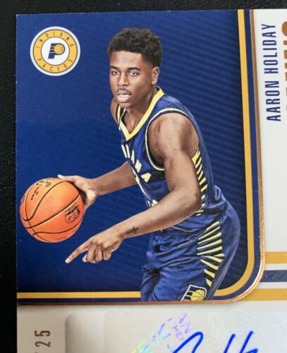 AARON HOLIDAY Contenders ROOKIE AUTO “Up And Coming “ SP Variation RC #'d/25 - Picture 2 of 10