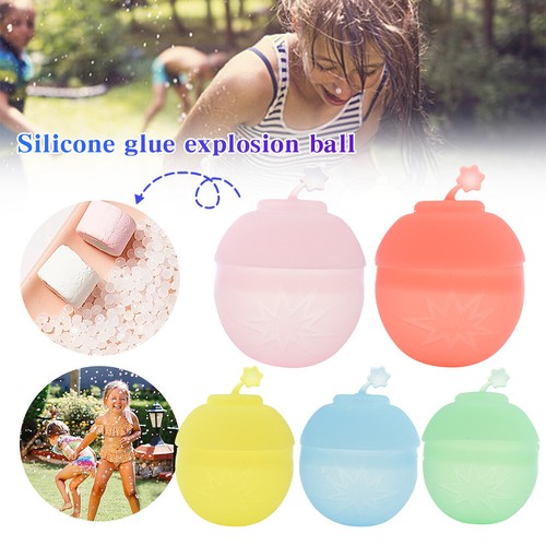 Silicone Splash Refillable Water Balloons Bombs Quick Fill for Kids and Adults - Picture 12 of 24