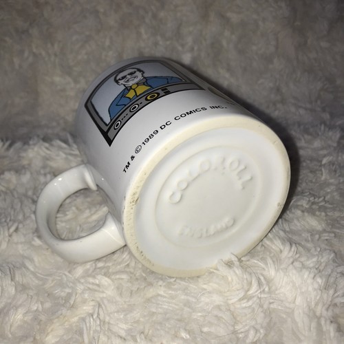 Original Batman & The Joker Mug Cup 1989 DC Comics Made In England GIFT Coloroll - Picture 6 of 7