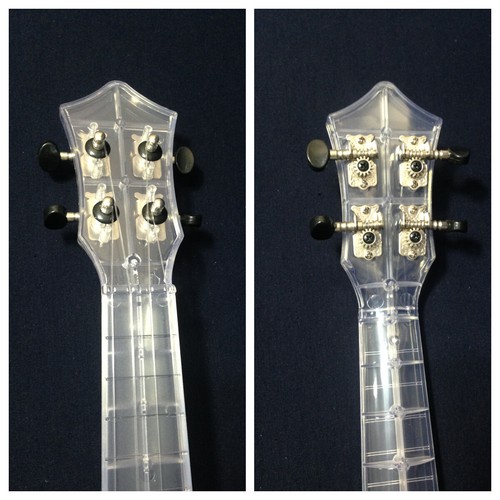 21" Fuykan Clear Soprano Ukulele, Transparent, Light-Weight w/Bag,Pick - UK11CL - Picture 12 of 12