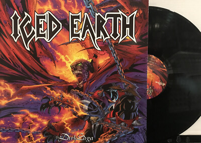 Iced Earth - The Dark Saga LP 2022 Floga Records   FL301 [New] [Greece]