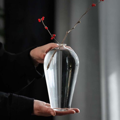 Transparent Wedding Clear Vase Glass Flower Vase Vase For Flowers Home - Picture 7 of 12