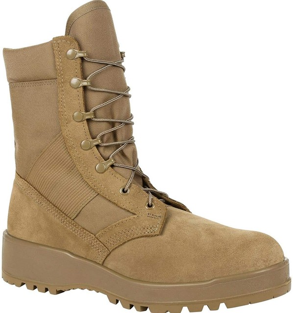 Rocky Army OCP Desert TAN Hot Weather Combat Boots Size 9N, New in Box