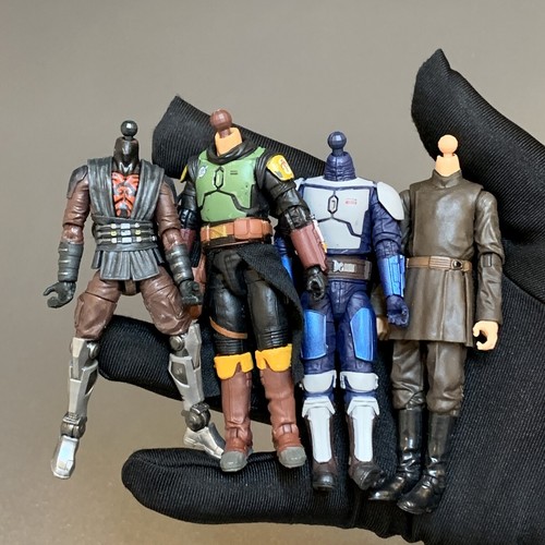 4x seltene Actionfiguren ohne Kopf 3,75" Star Wars Piloten Boba Fett Spielzeug Geschenke #C4 - Bild 1 von 11