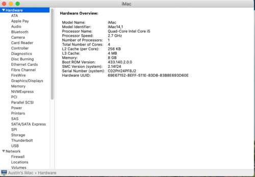 Apple iMac 21,5 pouces fin 2013 2,7 GHz 8 Go DDR3 - Photo 4/5