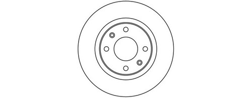 KIT 4 PASTIGLIE E 2 DISCHI ANTERIORI CITROEN C2 1.6 VTS 122CV DAL 2007 -> - Foto 3 di 4