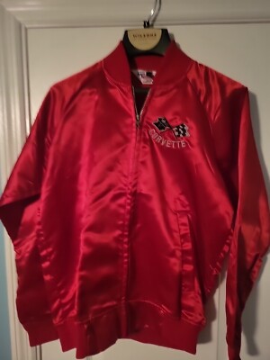 ジャケット・アウター aere vintage satin coat VTG 80s Cryan Equestrian Center Satin Jacket Adult Large