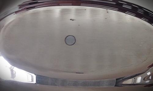 ¿Plateado georgiano vintage? Bandeja plateada de diseño - longitud total 13 1/2" - Imagen 6 de 6