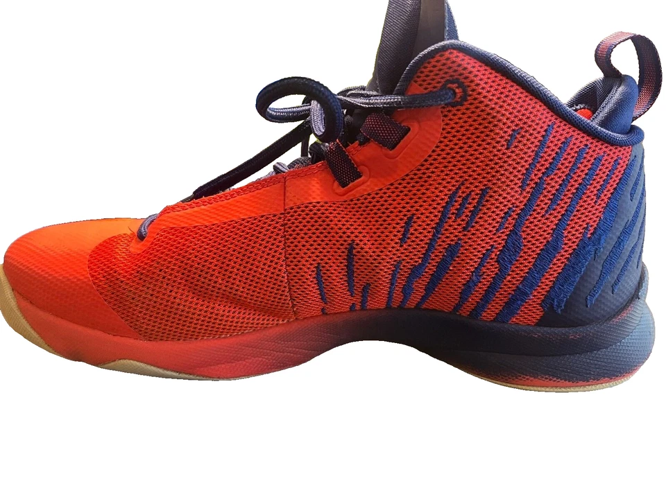 Talla 9.5 - Hombre Jordan Super Fly 5 Naranja (Usado) Sin Caja Foto 2 de 4