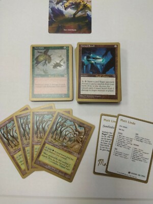 MTG WORLD CHAMPIONSHIP DECK 1999: MATT LINDE - FULL DECK +