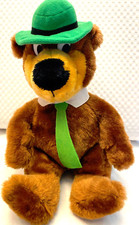 Yogi Bear 12" Plush Hanna Barbera Mighty Star 1980 Stuffed Toy Rare Vintage