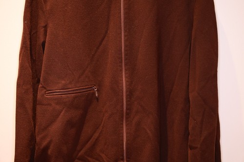 Vintage LUIPPOLD College Jacke m. Schurwolle dunkelbraun beige Gr. M / L *** RAR - Bild 6 von 10