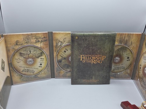 Lord of the Rings: The Motion Picture Trilogy (DVD, 2004, 12-Disc Set, Extended - Picture 4 of 6