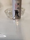 Vintage Clear Glass Flower Frog 11 Hole 3” — photo 5