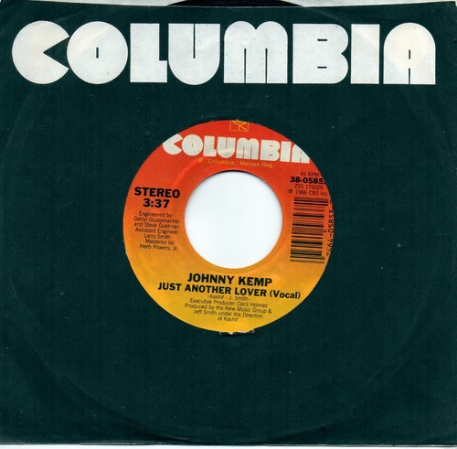 JOHNNY KEMP - JUST ANOTHER LOVER / INSTR. ( VG+) - 第 1/1 張圖片