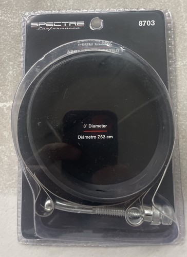 Spectre Performance 8703 T-Bolt Clamp 3” Diameter New - Picture 1 of 1