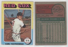 1975 Topps Carl Yastrzemski #280 HOF