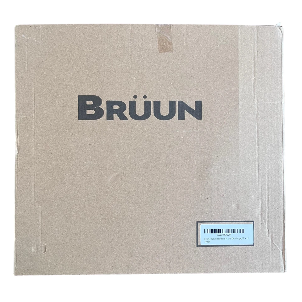 Espejo colgante portátil iluminado Bruun para bolsa de baile en amarillo 25" x 11,4" Foto 4 de 4