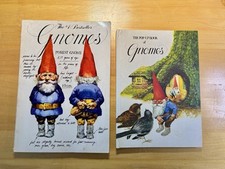 Gnomes by Wil Huygen 1977 Softcover Illustrated Rien Poortvliet & Pop-Up Book 79